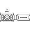 Clip for corrugated conduits HelaGuard PACC13 10pcs. HellermannTyton