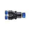 Y-Connector Helaguard HGL16-Y13-PA66/TPE-BK HellermannTyton, black, 5 pcs.