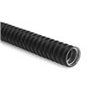 Galvanised steel conduit with PVC coating PCS32-GS/PVC-BK HellermannTyton, ⌀32mm, black, 25m