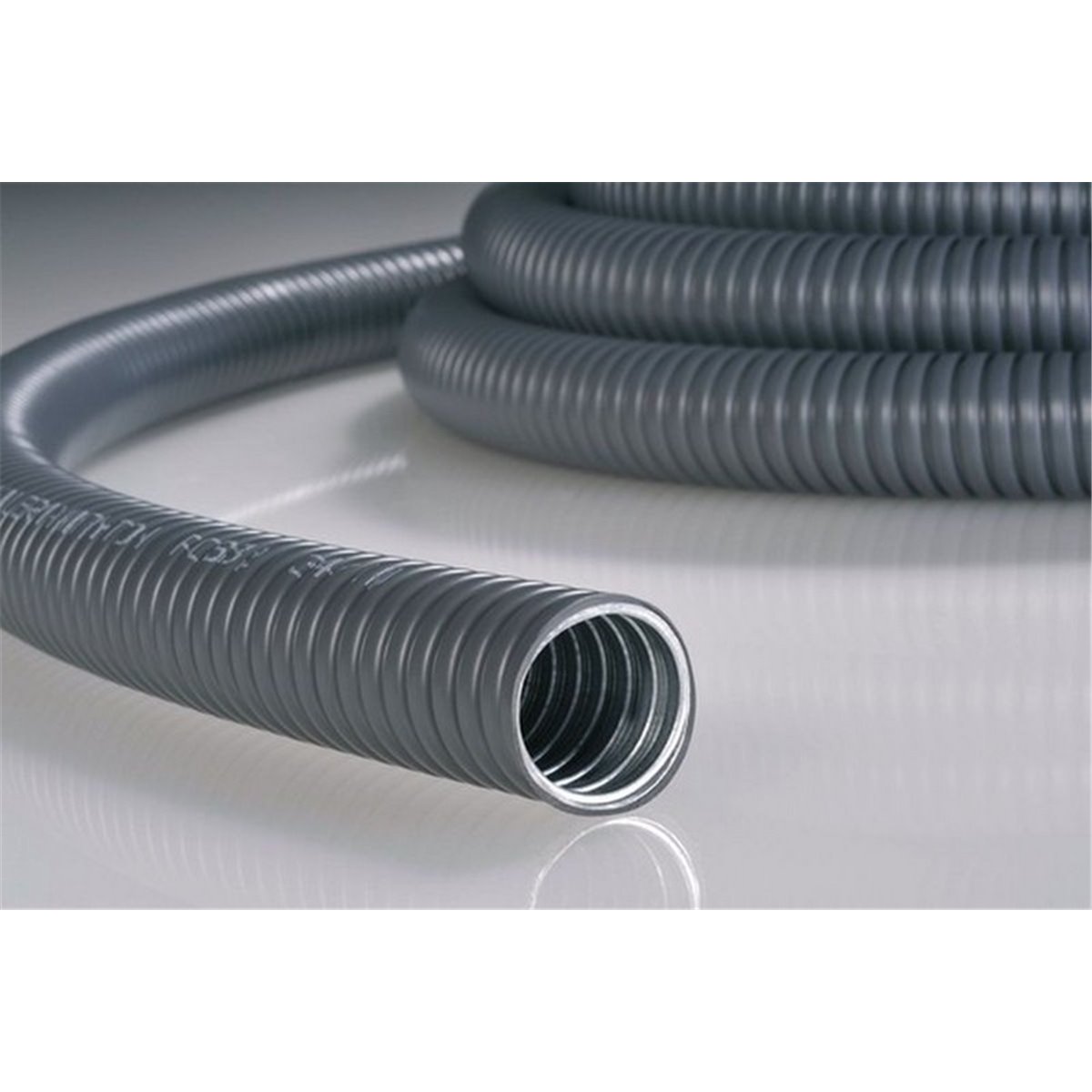 Galvanised steel conduit with PVC coating HelaGuard PCS25 10m HellermannTyton