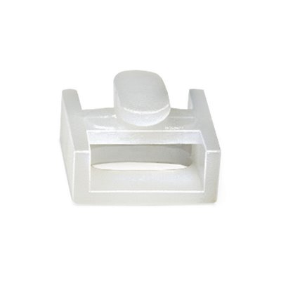 Cable tie socket HTWD-CTH-PA6-WH HellermannTyton, 50 pcs.