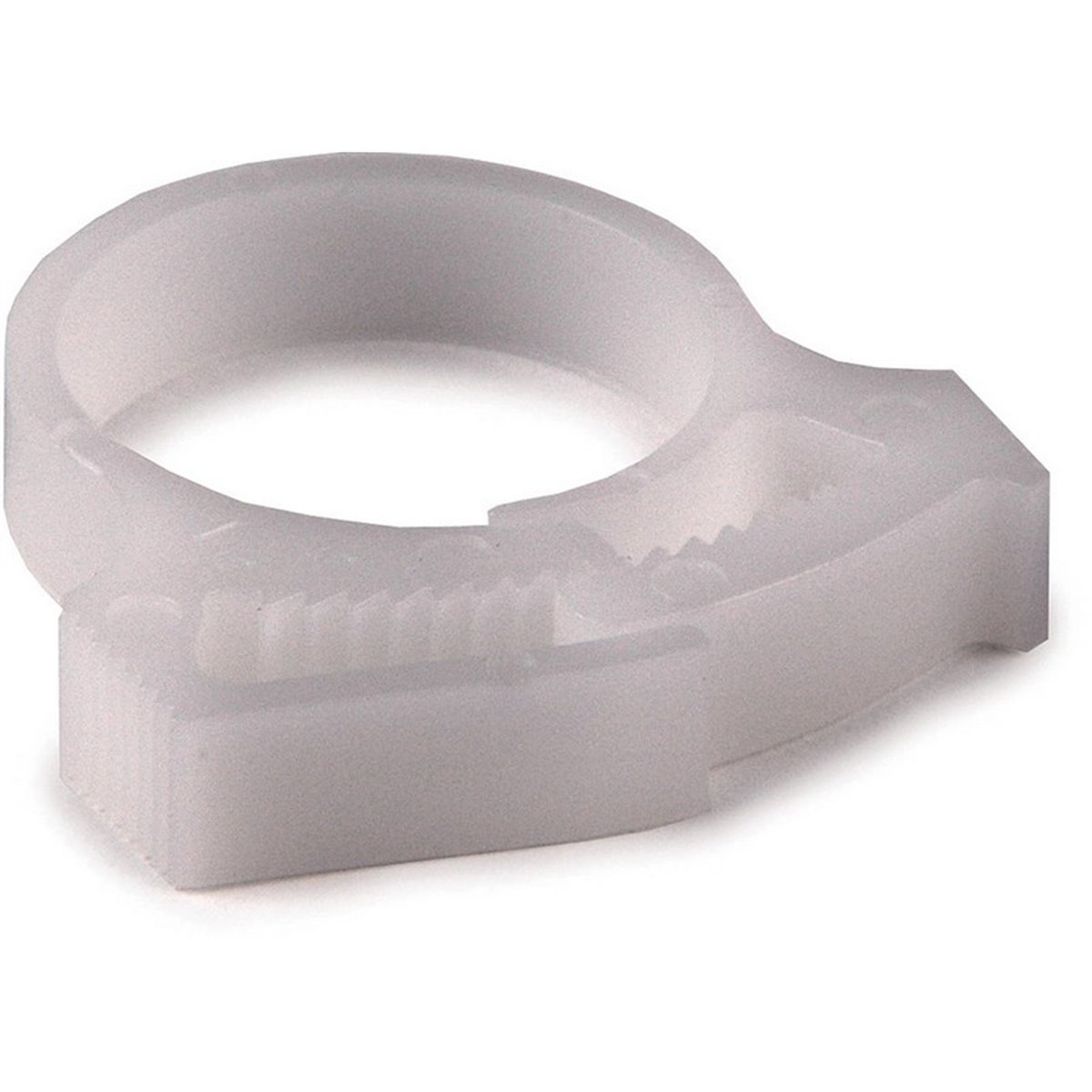 Plastic hose clamp SNP16-POM-NA HellermannTyton, natural, 500 pcs.