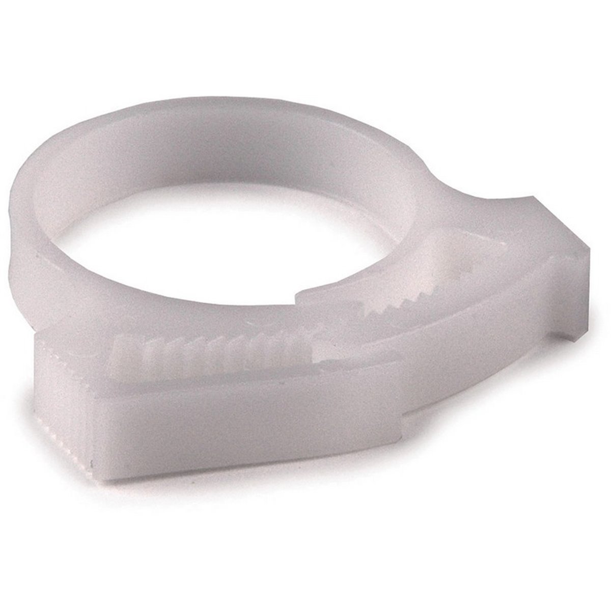 Plastic hose clamp SNP22(E)-POM-NA HellermannTyton, natural, 500 pcs.