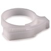 Plastic hose clamp SNP22(E)-POM-NA HellermannTyton, natural, 500 pcs.