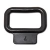 Cable clip R2-PVC-BK HellermannTyton, black, 500 pcs.