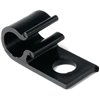 Cable clip for screw fixation 8D10-POM-BK HellermannTyton, black, 500 pcs.