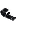 Cable clip for screw fixation 8D20-POM-BK HellermannTyton, black, 200 pcs.