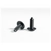 Blind plugs PLUGFT6XL-PA66HIR-BK HellermannTyton, black, 1000 pcs.