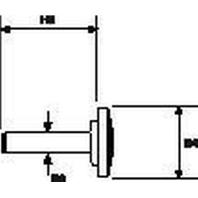 Rivet TY8P2-N66-NA 1000pcs. HellermannTyton