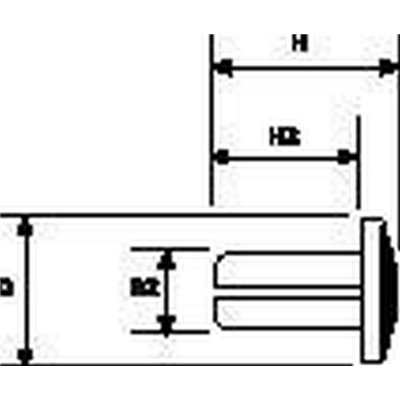 Rivet TY8P2-N66-NA 1000pcs. HellermannTyton