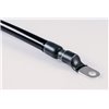 Heat shrinkable tubing adhesive lined 4:1 SA47-LA 18.3/4.35-PO-X-BK/CL HellermannTyton, 1.2m, black/transparent