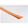Heat shrinkable tubing 2:1 TF21-12.7/6.4-PO-X-OG HellermannTyton, orange, 50m