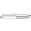 Heat shrinkable tubing 2:1 TK20-9,5/4,8-PVDF-CL 50pcs. HellermannTyton