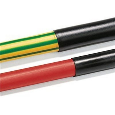 Heat shrinkable tubing 3:1 TA32-4,5/1,5-POX-BK 250pcs. HellermannTyton