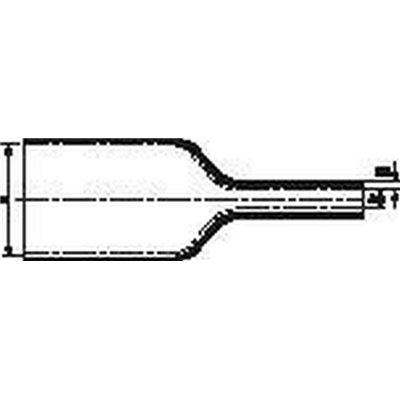 Heat shrinkable tubing adhesive lined 6:1 HA67-33.0/5.5 3pcs. HellermannTyton