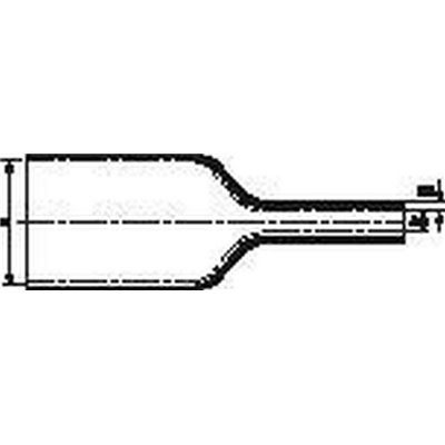 Heat shrinkable tubing adhesive lined 6:1 HA67-119.4/22.9 2pcs. HellermannTyton