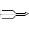 Heat shrinkable tubing 4:1 EPS-400-16/4-POX-BK 100m HellermannTyton