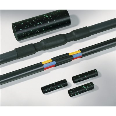 Mufa kablowa termokurczliwa LVK-5x1.5-6-PO-X-BK HellermannTyton