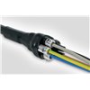Heat shrink cable joint kit with connectors LVK-C-5x1.5-6-PO-X-BK HellermannTyton
