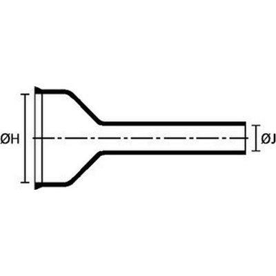Heat shrinkable moulded shape 176-1-G VG 95343 T06 D 011 A HellermannTyton