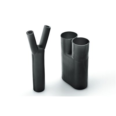 Heat shrinkable moulded shape 201-1-G-PO-X-BK HellermannTyton, black, 1 pcs.