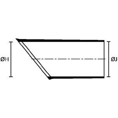 Right-angle heat shrinkable moulded shape 1156-4-G VG 95343 T06 E 004 A HellermannTyton