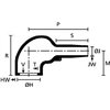 Right-angle heat shrinkable moulded shape 1156-4-G VG 95343 T06 E 004 A HellermannTyton